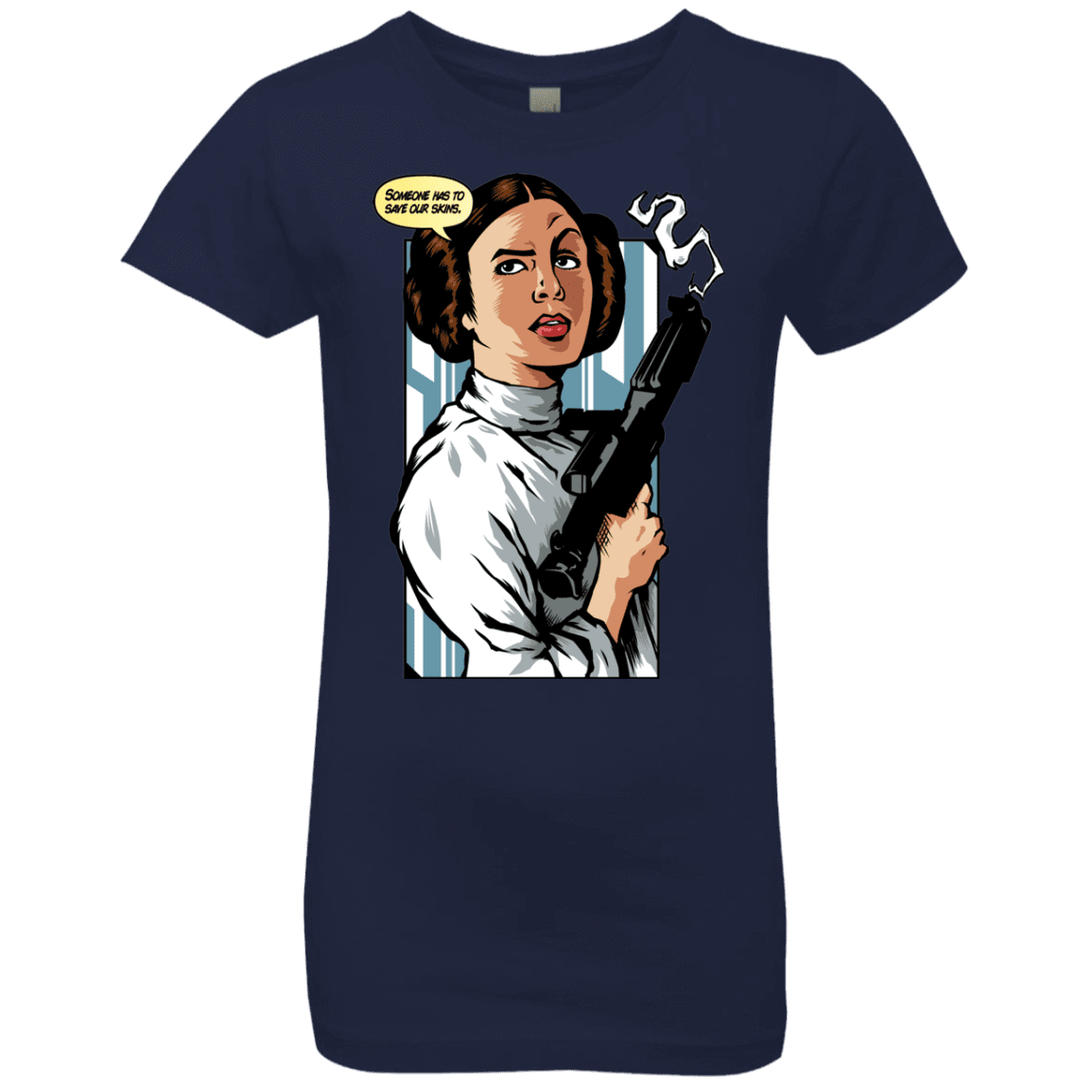 T-Shirts Midnight Navy / YXS Someone has to save our skins Girls Premium T-Shirt