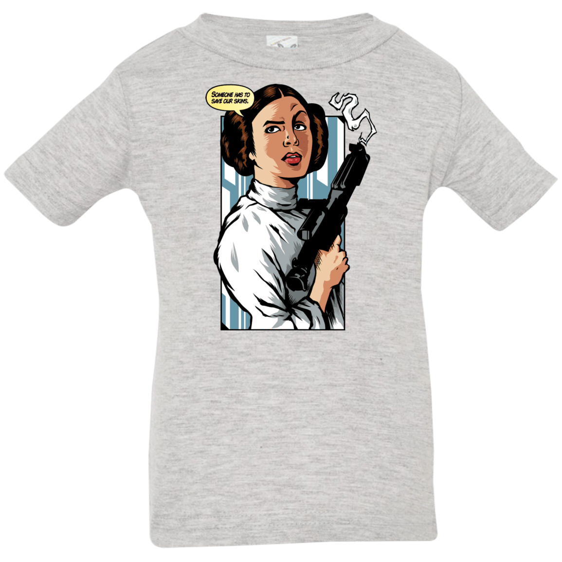 T-Shirts Heather / 6 Months Someone has to save our skins Infant PremiumT-Shirt