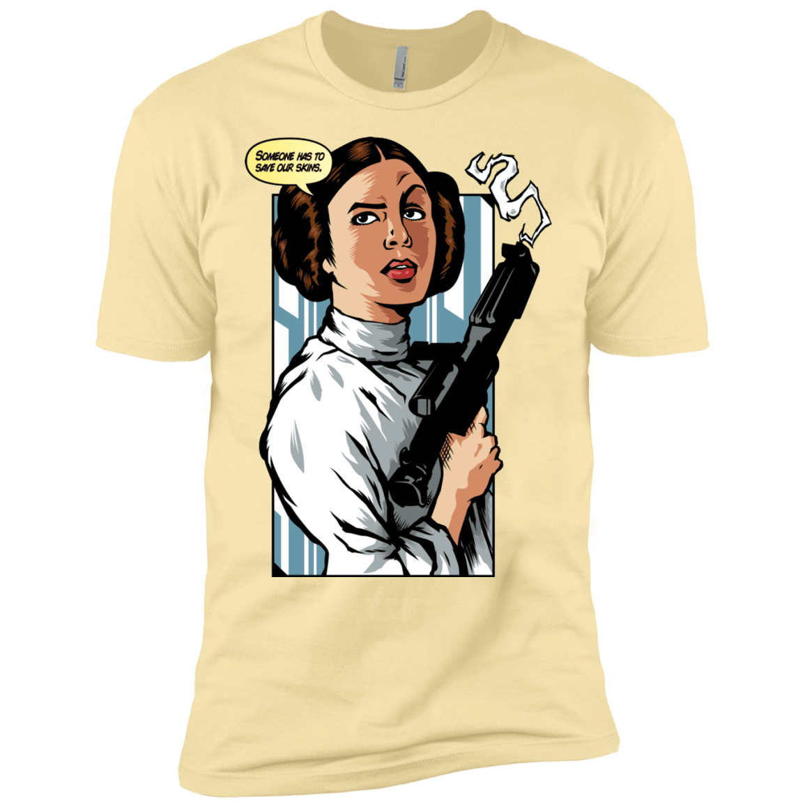 T-Shirts Banana Cream / X-Small Someone has to save our skins Men's Premium T-Shirt