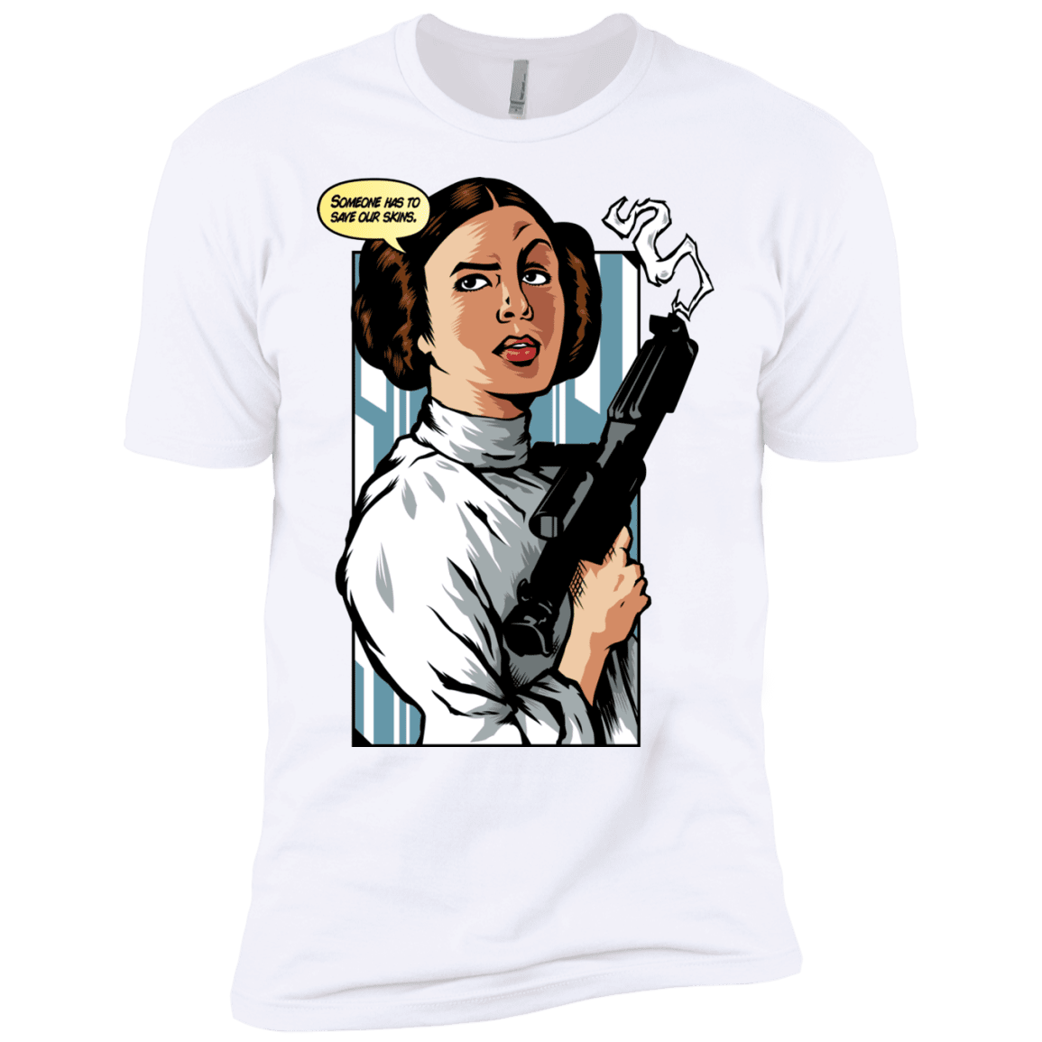 T-Shirts White / X-Small Someone has to save our skins Men's Premium T-Shirt