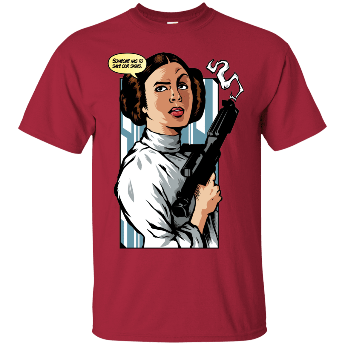 T-Shirts Cardinal / Small Someone has to save our skins T-Shirt