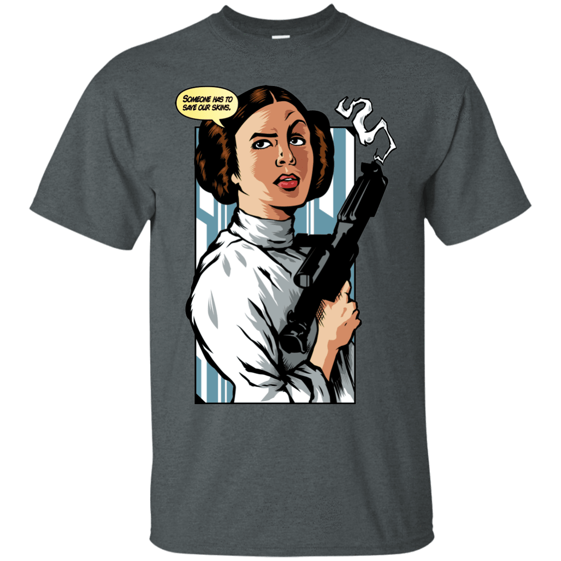 T-Shirts Dark Heather / Small Someone has to save our skins T-Shirt