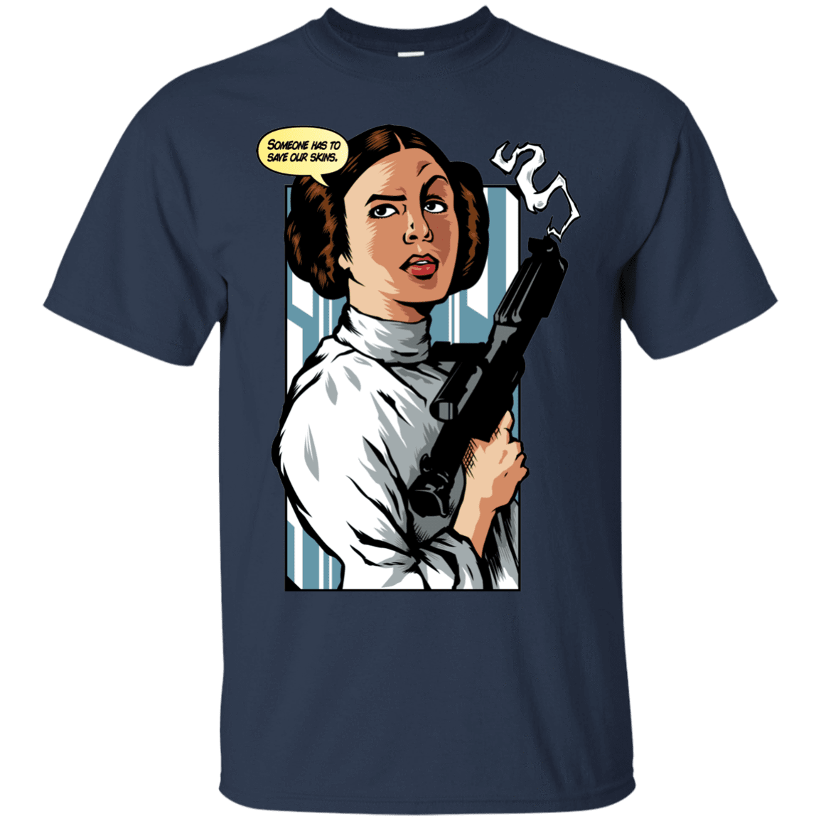 T-Shirts Navy / Small Someone has to save our skins T-Shirt