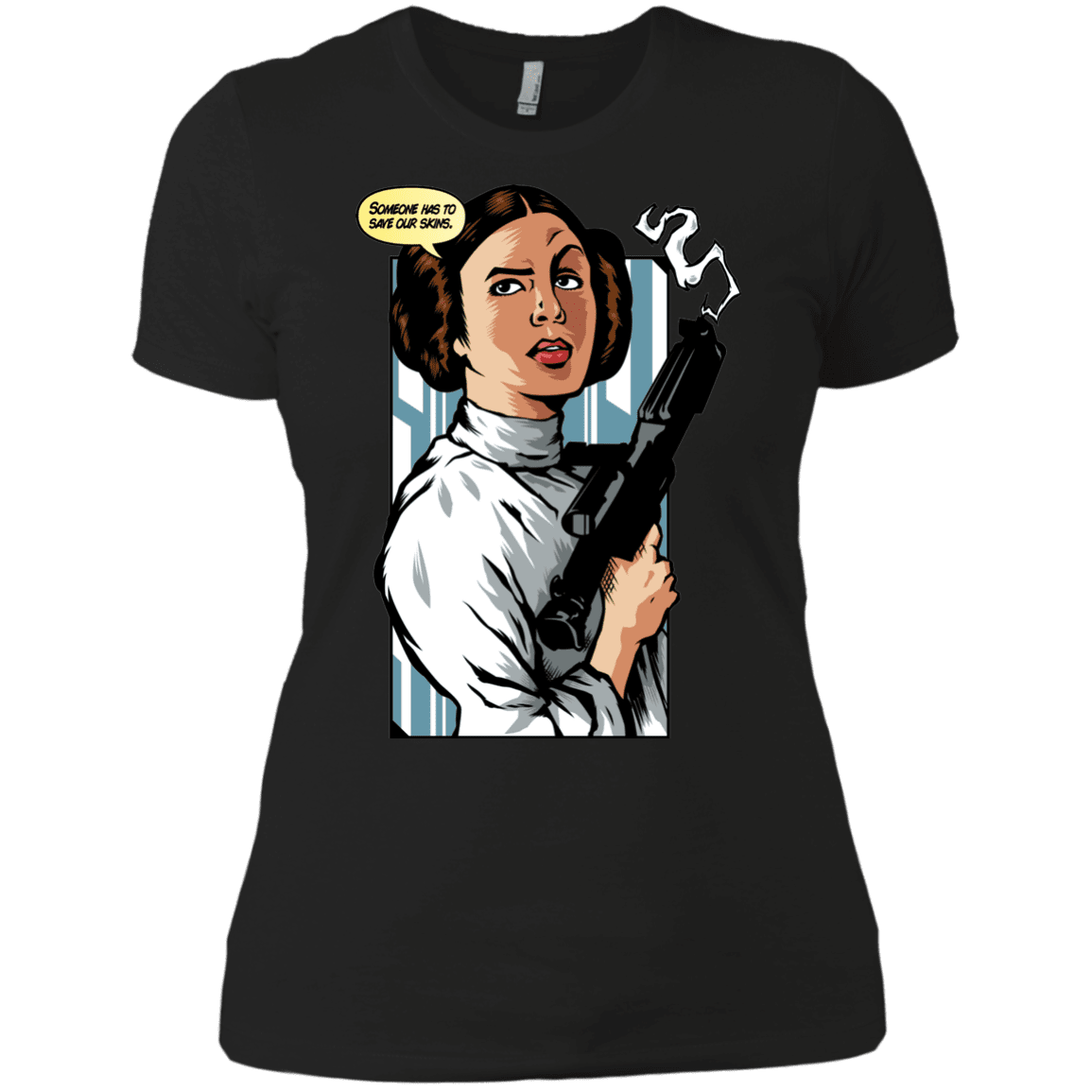 T-Shirts Black / X-Small Someone has to save our skins Women's Premium T-Shirt