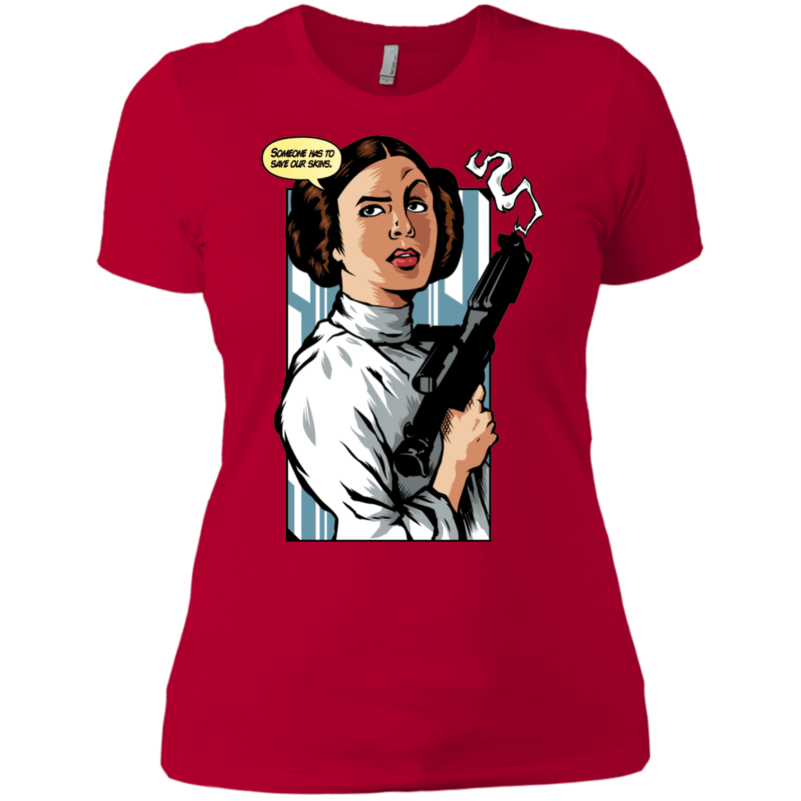 T-Shirts Red / X-Small Someone has to save our skins Women's Premium T-Shirt