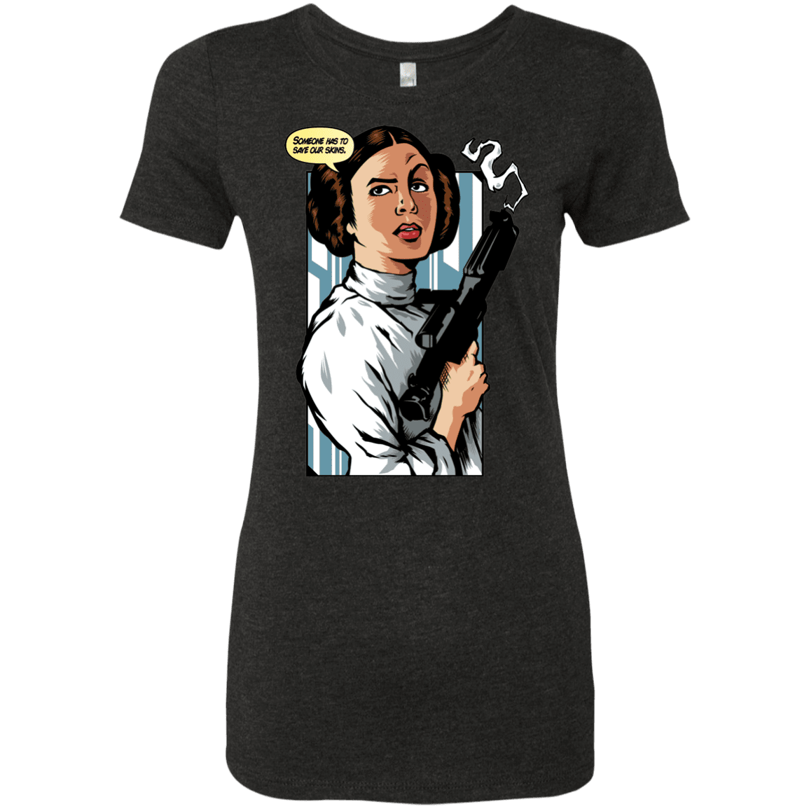 T-Shirts Vintage Black / Small Someone has to save our skins Women's Triblend T-Shirt
