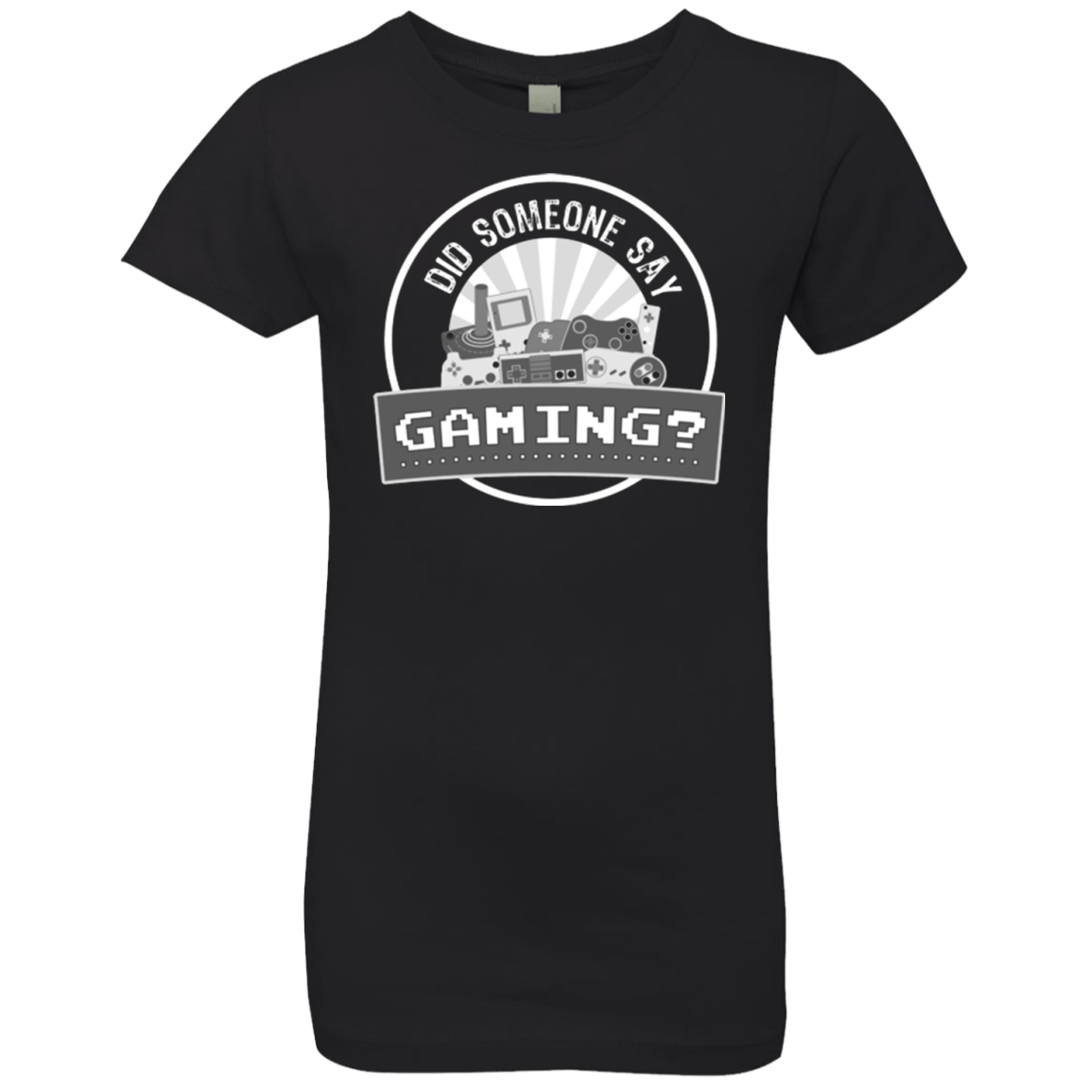 T-Shirts Black / YXS Someone Say Gaming Girls Premium T-Shirt