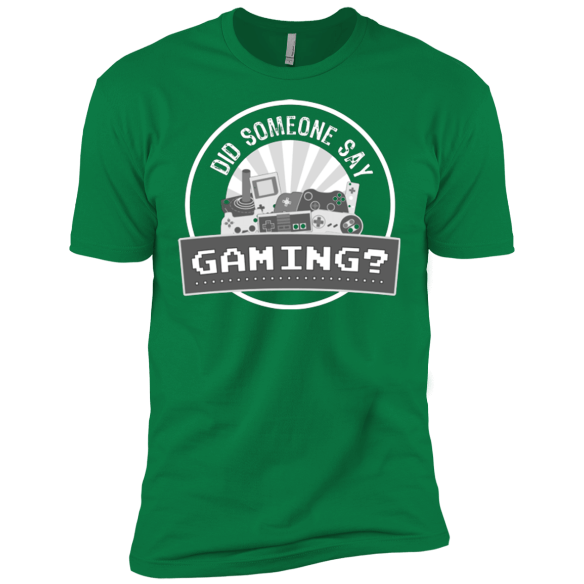 T-Shirts Kelly Green / X-Small Someone Say Gaming Men's Premium T-Shirt