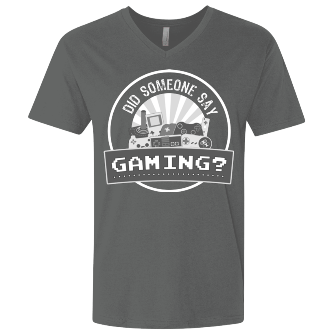 T-Shirts Heavy Metal / X-Small Someone Say Gaming Men's Premium V-Neck