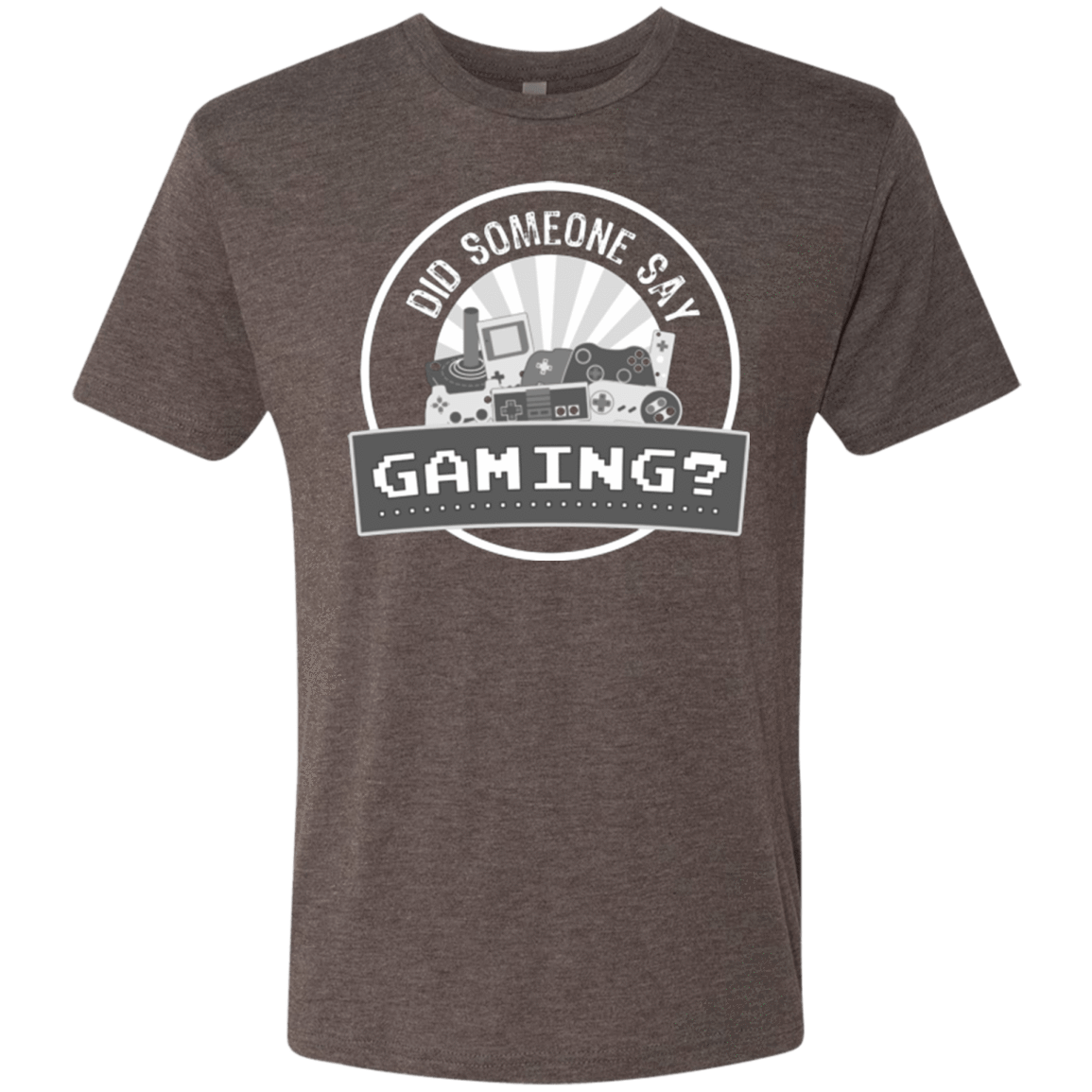 T-Shirts Macchiato / Small Someone Say Gaming Men's Triblend T-Shirt
