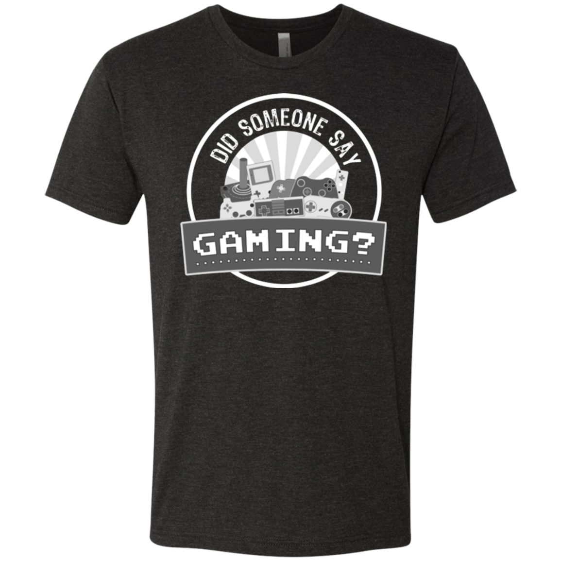 T-Shirts Vintage Black / Small Someone Say Gaming Men's Triblend T-Shirt
