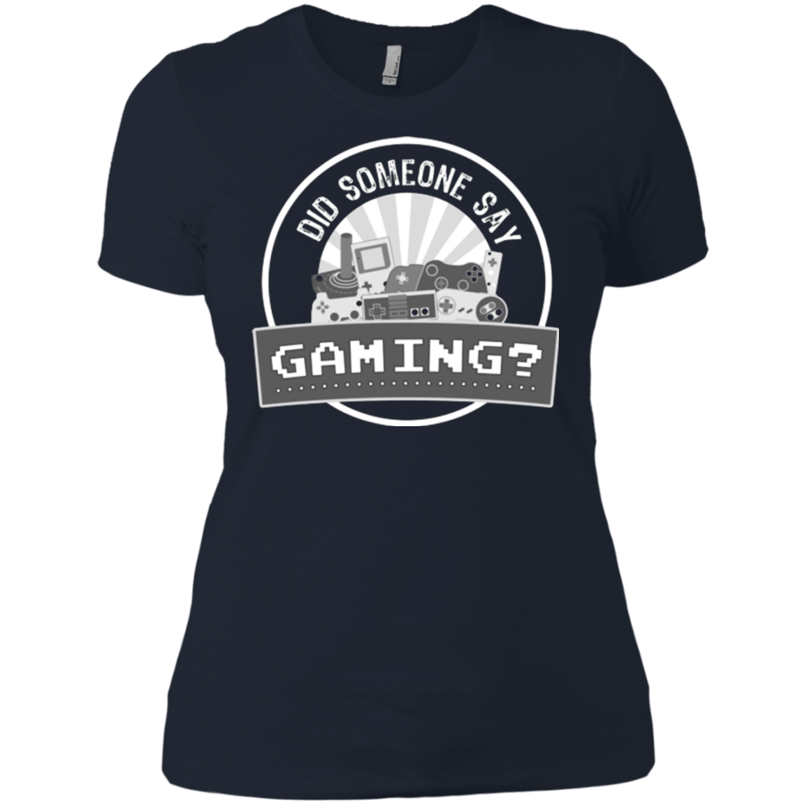 T-Shirts Midnight Navy / X-Small Someone Say Gaming Women's Premium T-Shirt