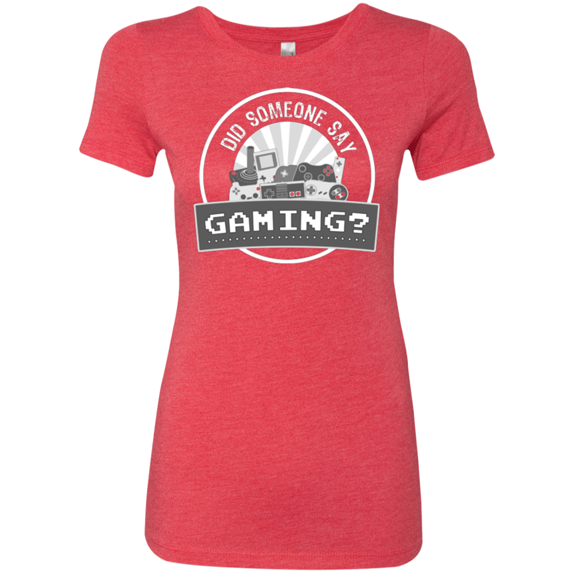 T-Shirts Vintage Red / Small Someone Say Gaming Women's Triblend T-Shirt
