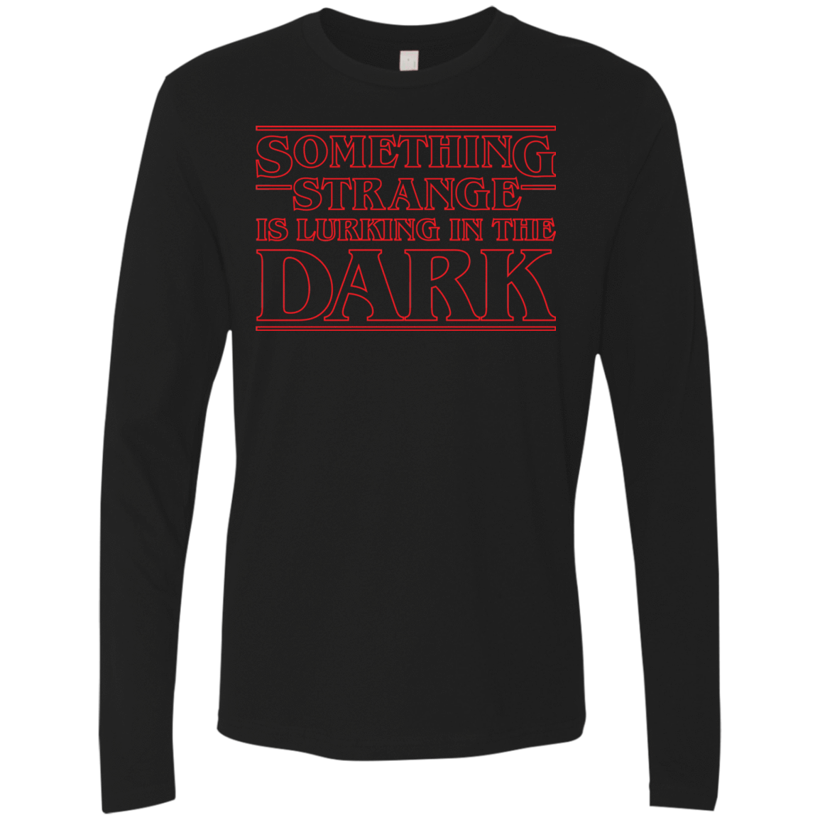 T-Shirts Black / Small Something Strange Men's Premium Long Sleeve