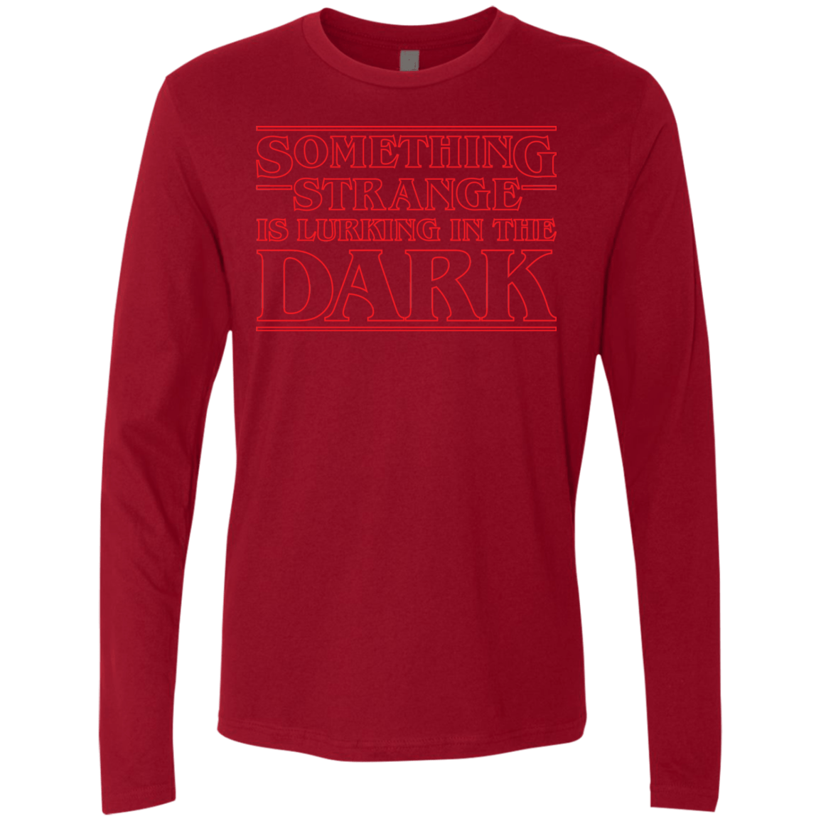T-Shirts Cardinal / Small Something Strange Men's Premium Long Sleeve