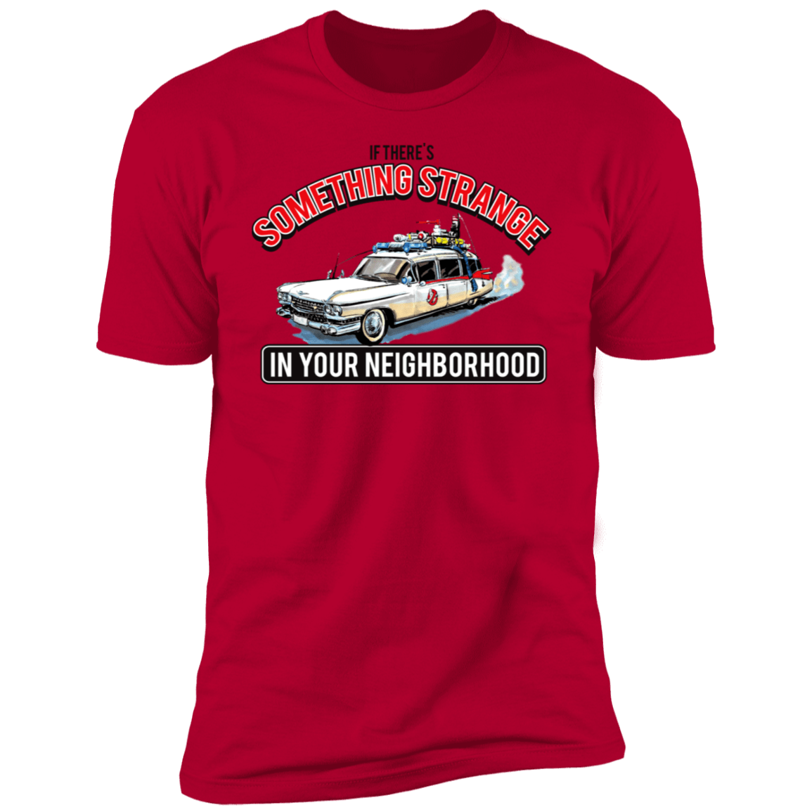 T-Shirts Red / S Something Strange Men's Premium T-Shirt