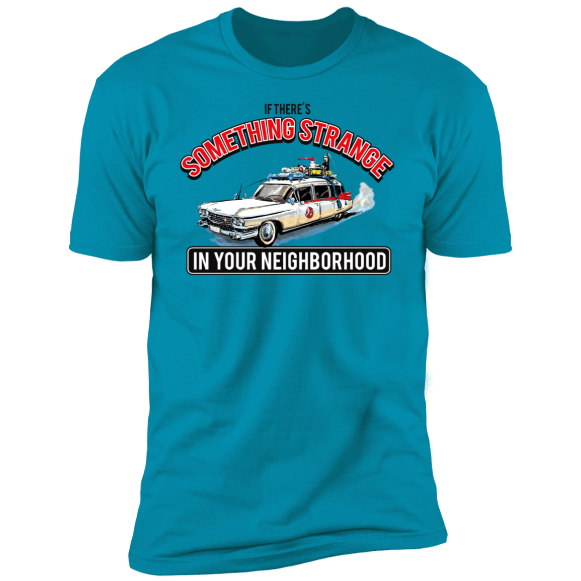 T-Shirts Turquoise / S Something Strange Men's Premium T-Shirt