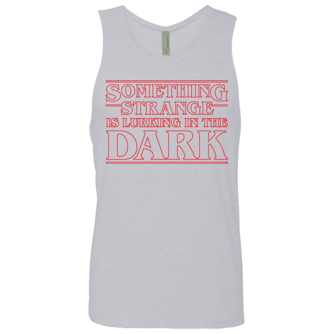 T-Shirts Heather Grey / Small Something Strange Men's Premium Tank Top