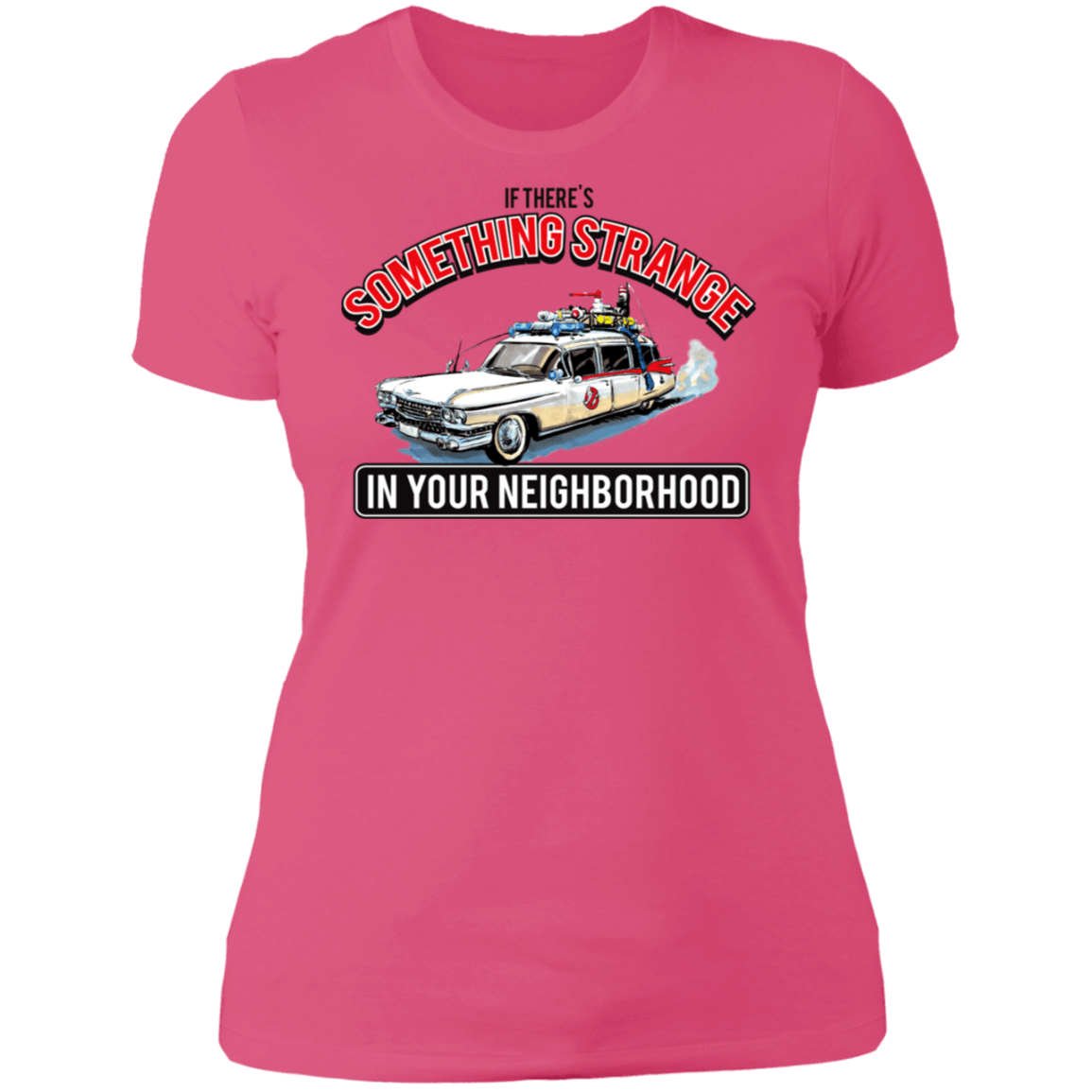 T-Shirts Hot Pink / S Something Strange Women's Premium T-Shirt