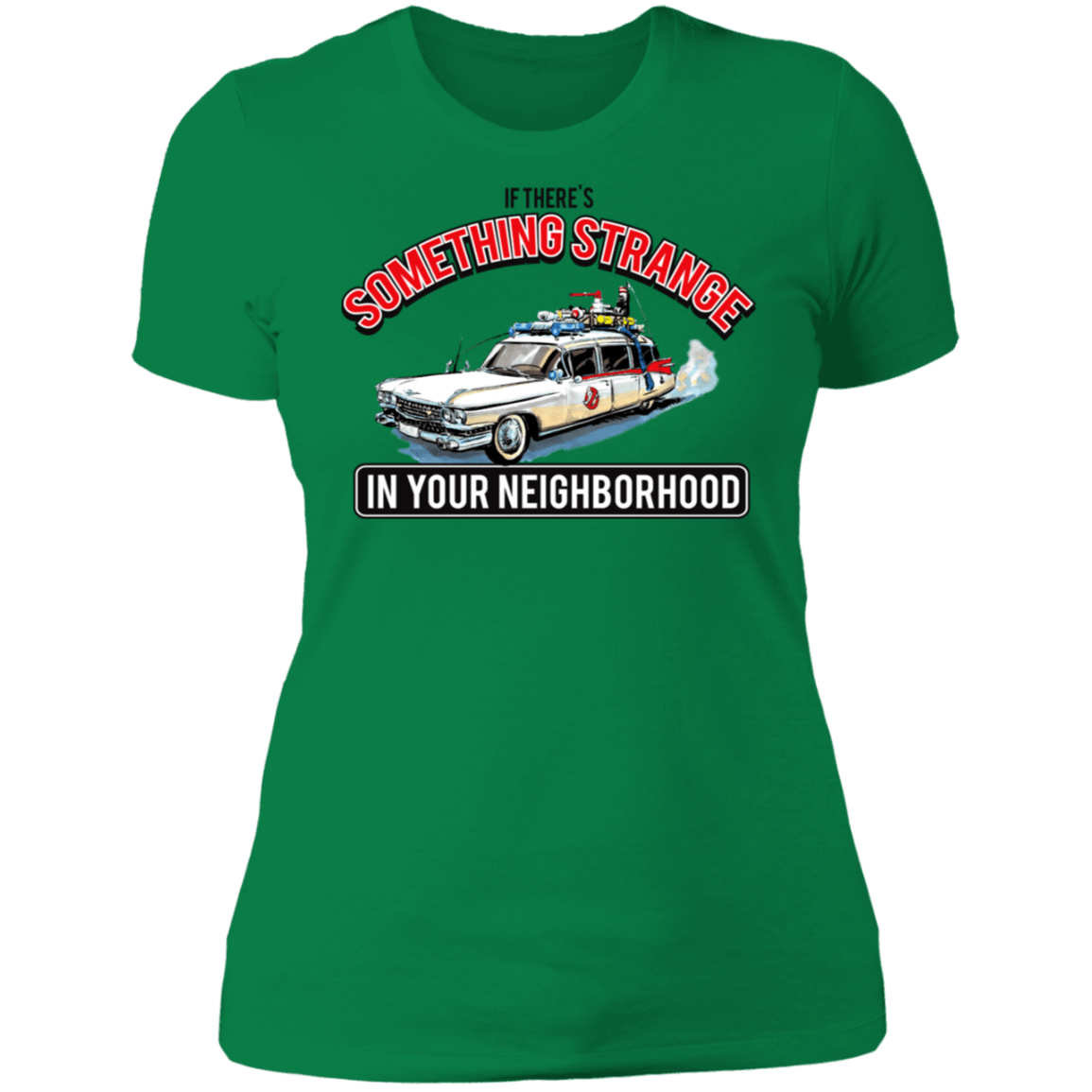 T-Shirts Kelly Green / S Something Strange Women's Premium T-Shirt