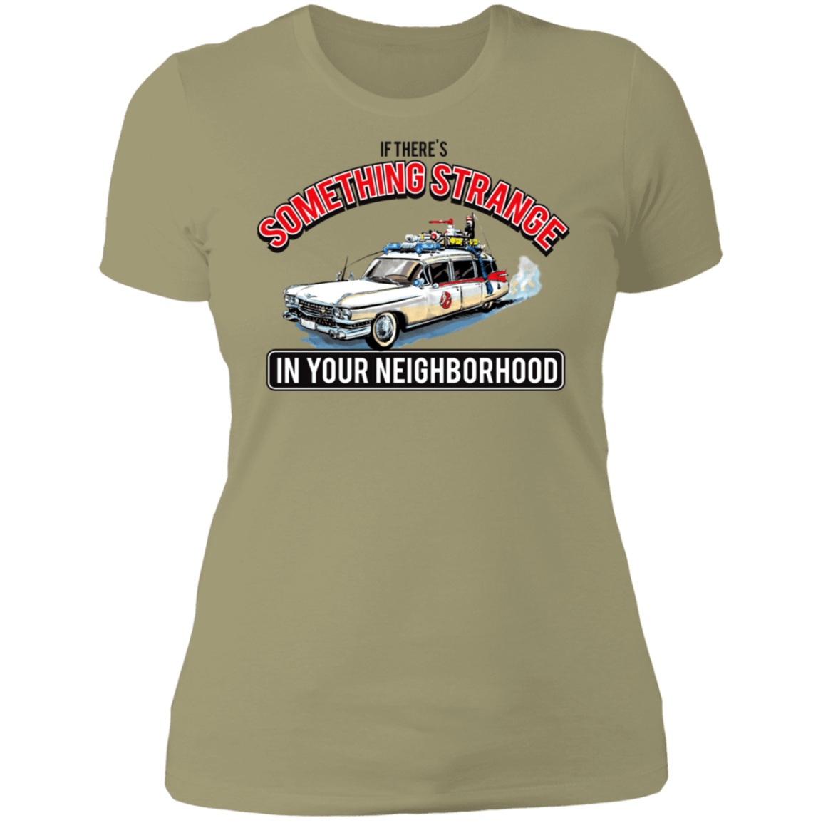 T-Shirts Light Olive / S Something Strange Women's Premium T-Shirt