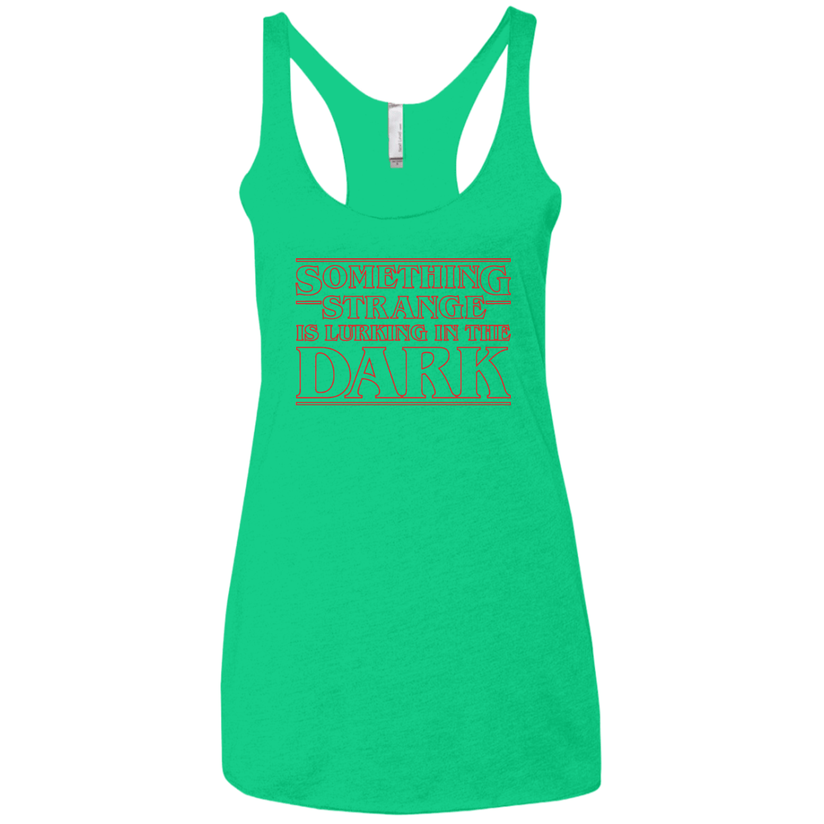 T-Shirts Envy / X-Small Something Strange Women's Triblend Racerback Tank