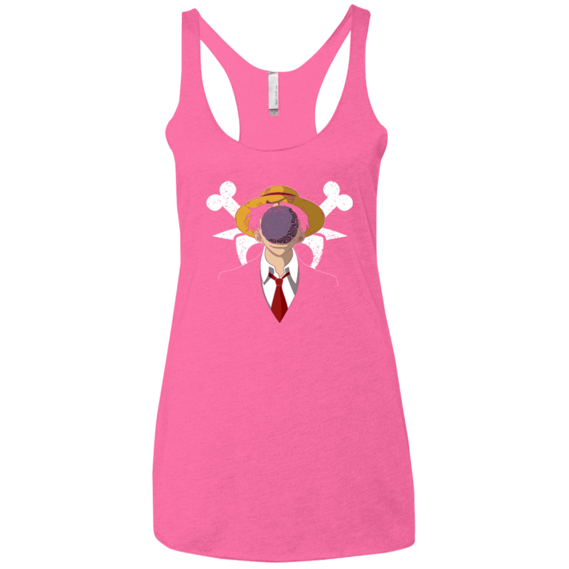 T-Shirts Vintage Pink / X-Small Son of pirates Women's Triblend Racerback Tank