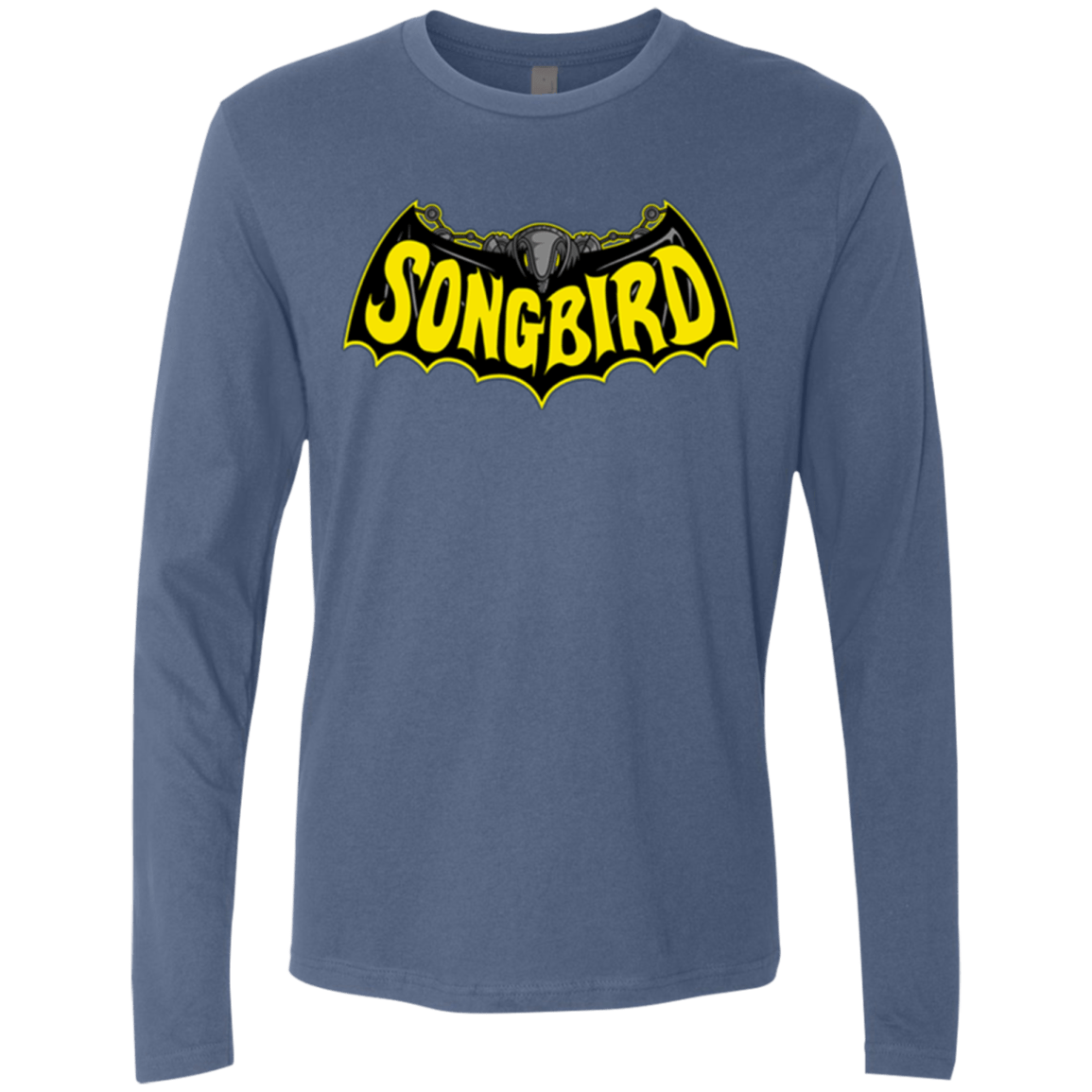 T-Shirts Indigo / Small SONGBIRD Men's Premium Long Sleeve