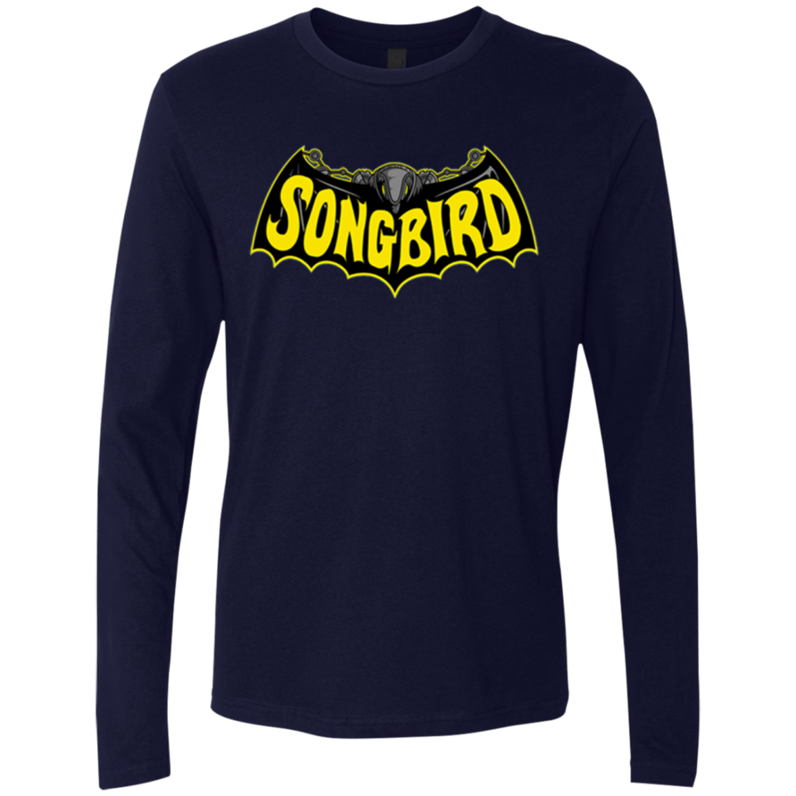T-Shirts Midnight Navy / Small SONGBIRD Men's Premium Long Sleeve