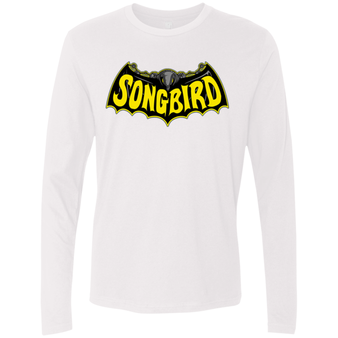 T-Shirts White / Small SONGBIRD Men's Premium Long Sleeve