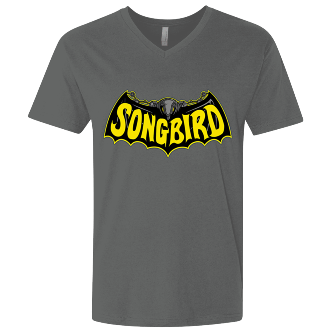 T-Shirts Heavy Metal / X-Small SONGBIRD Men's Premium V-Neck