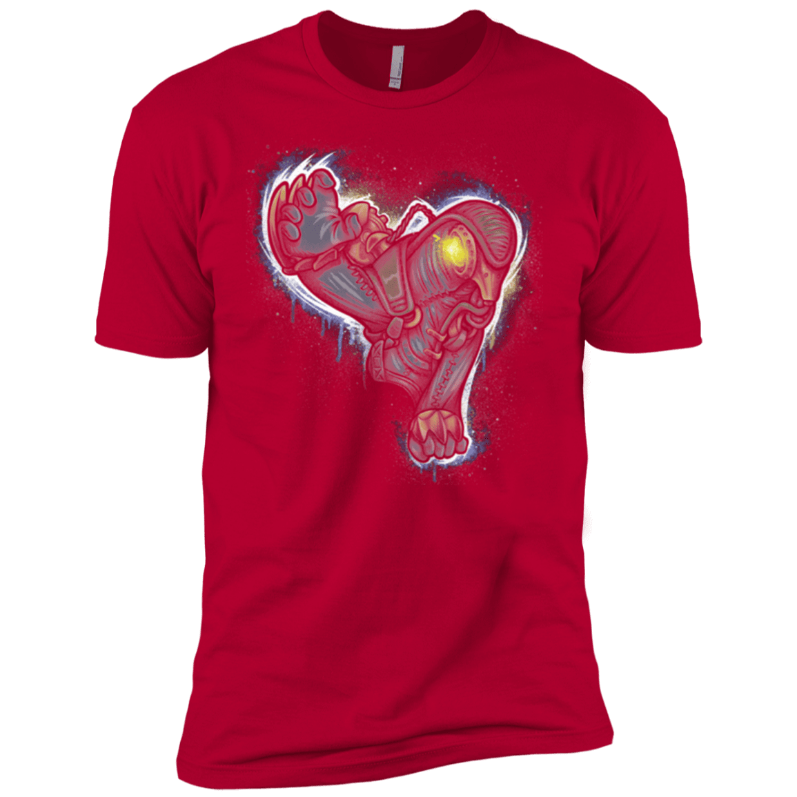 T-Shirts Red / YXS Songbird portrait Boys Premium T-Shirt