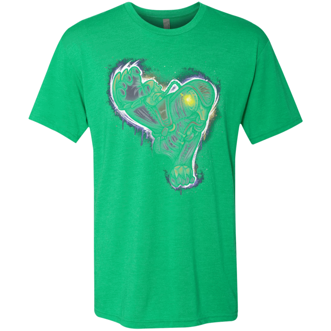 T-Shirts Envy / Small Songbird portrait Men's Triblend T-Shirt