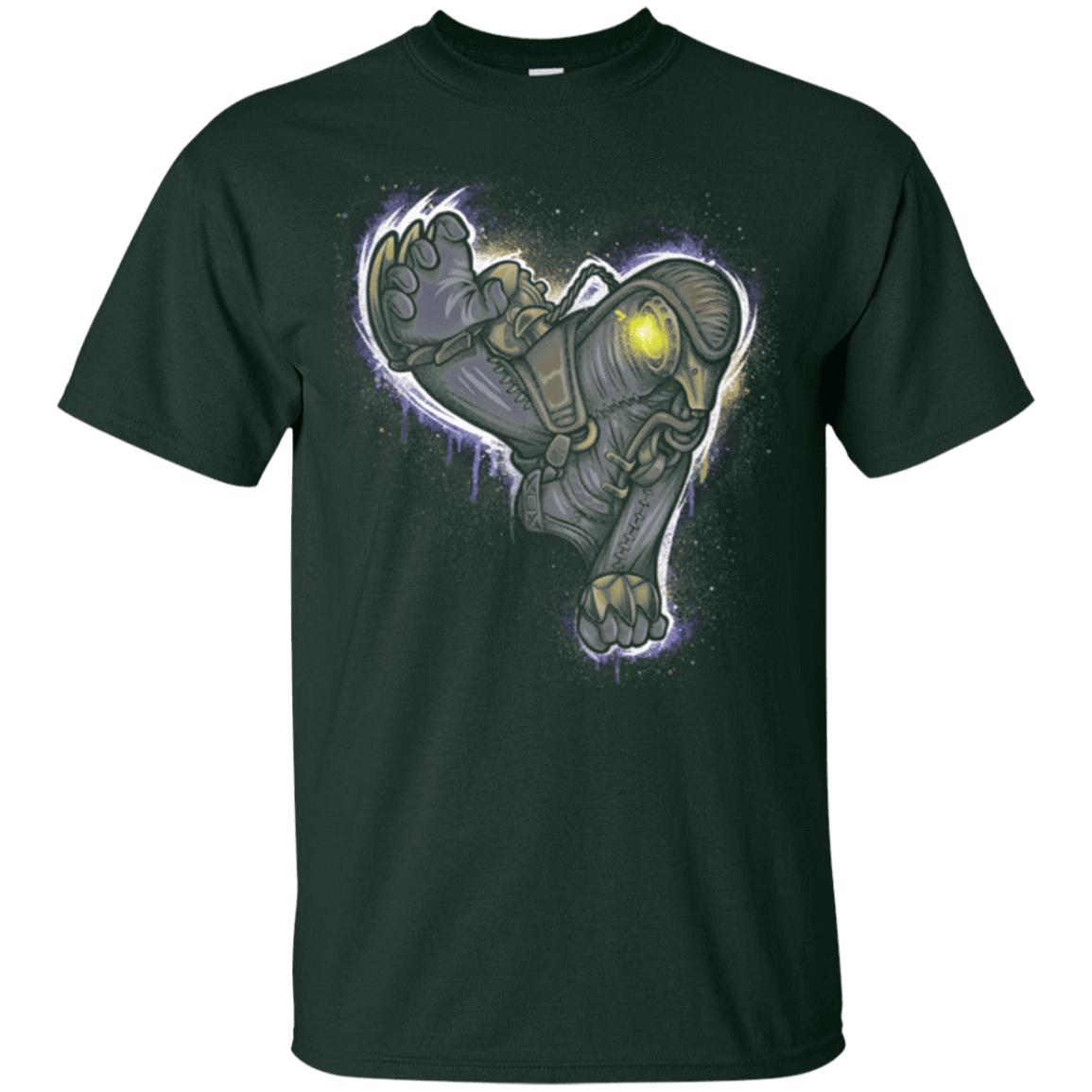 T-Shirts Forest Green / Small Songbird portrait T-Shirt