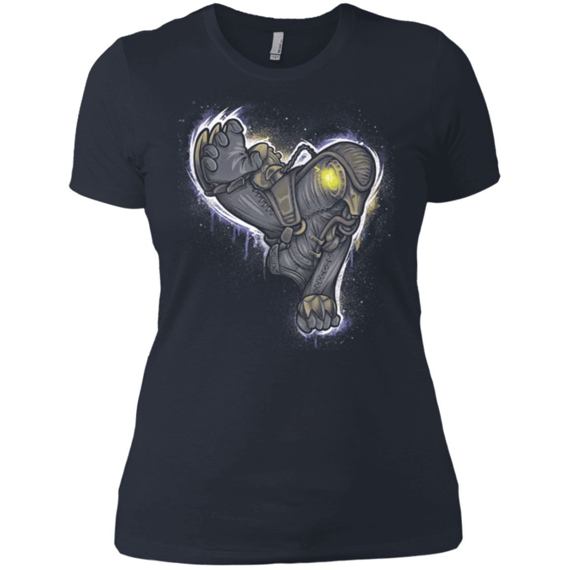 T-Shirts Indigo / X-Small Songbird portrait Women's Premium T-Shirt