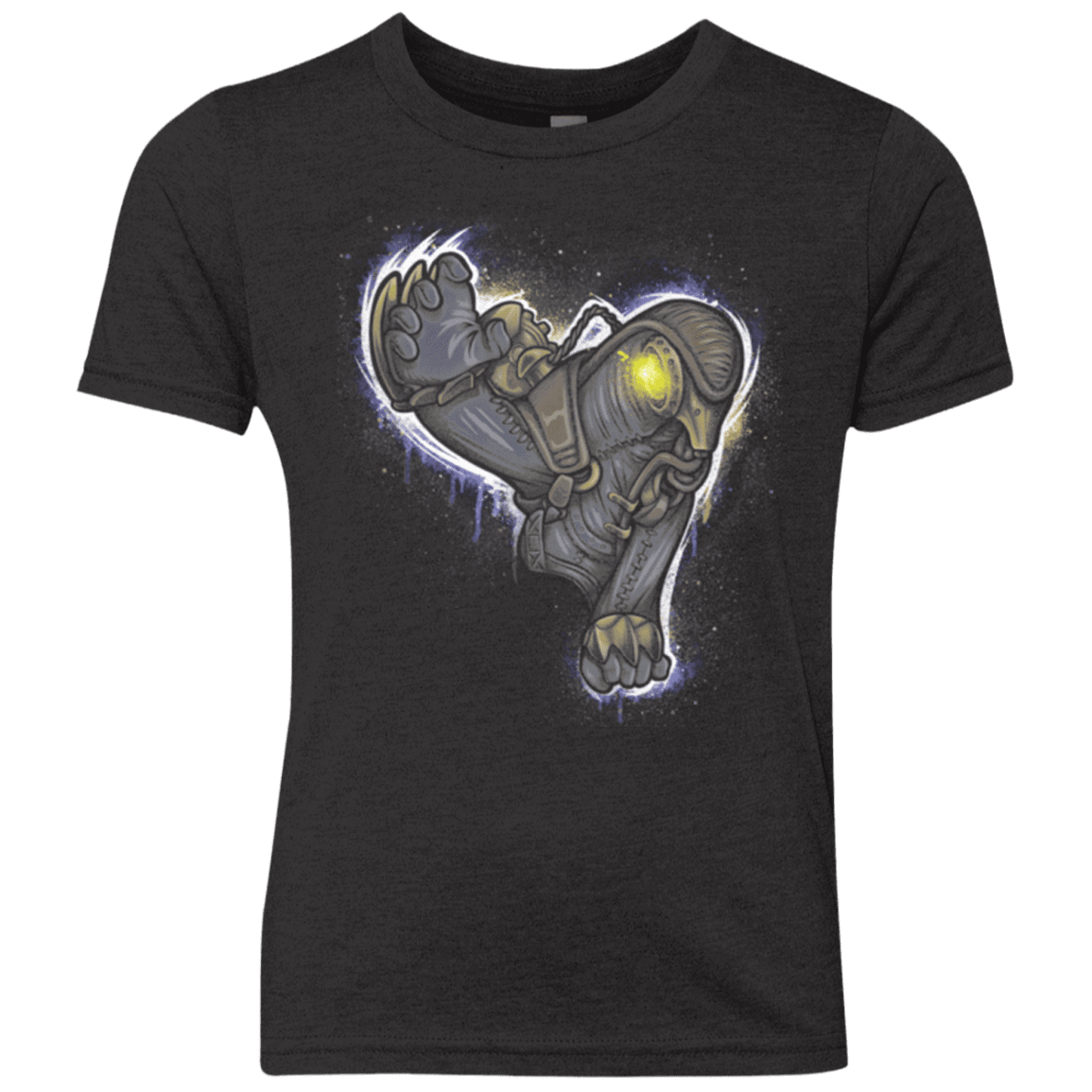 T-Shirts Vintage Black / YXS Songbird portrait Youth Triblend T-Shirt