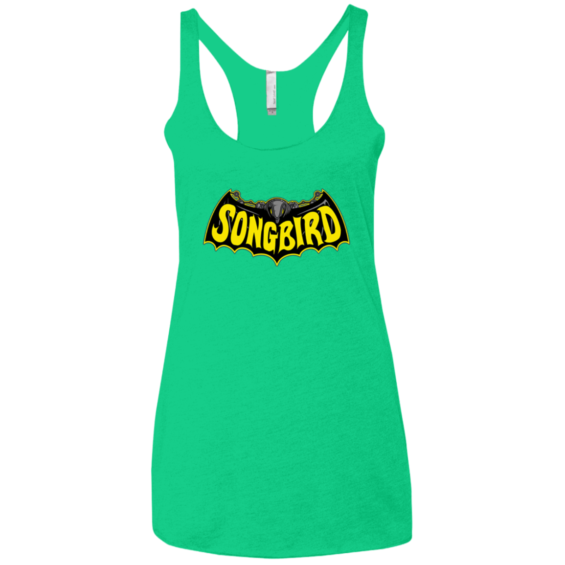 T-Shirts Envy / X-Small SONGBIRD Women's Triblend Racerback Tank