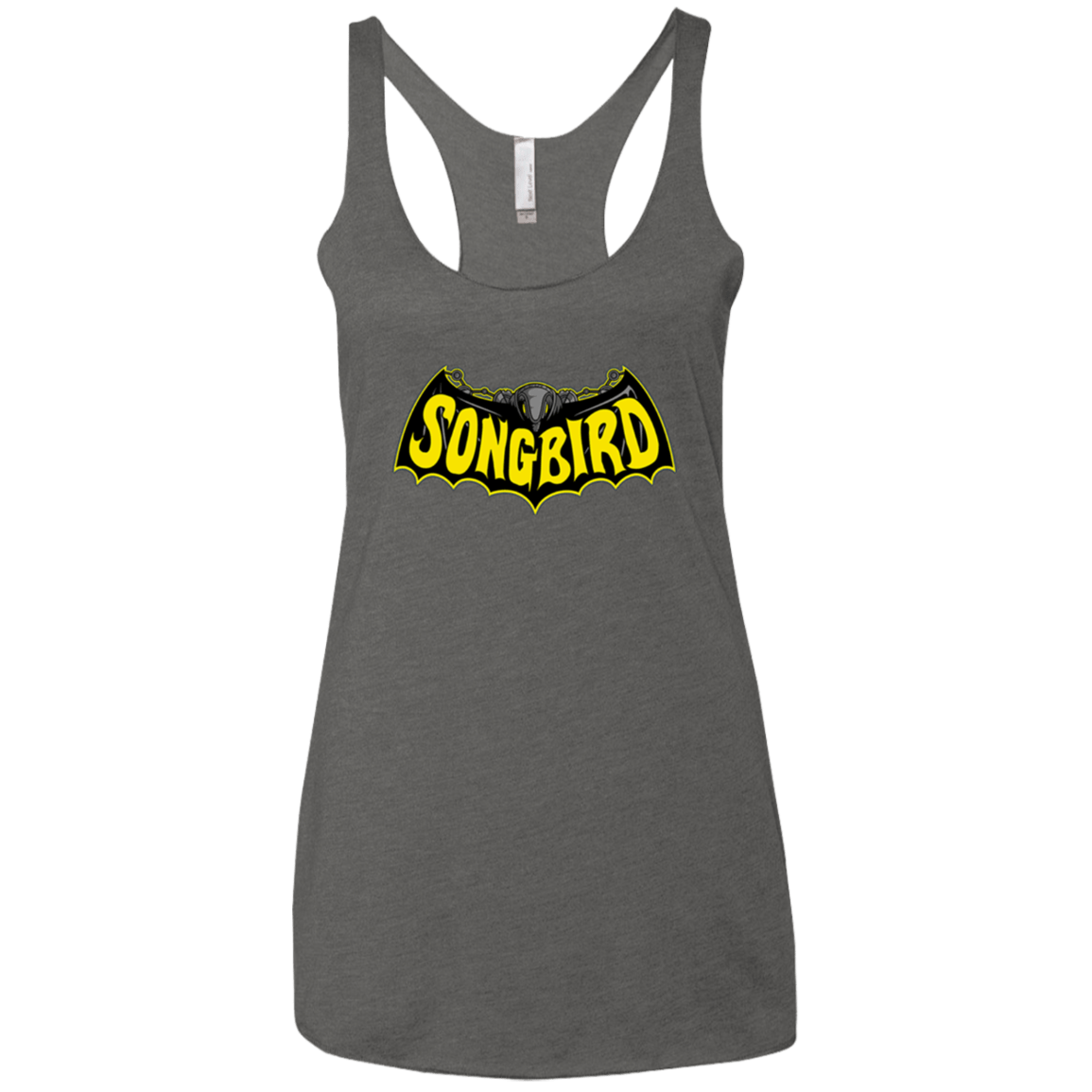 T-Shirts Premium Heather / X-Small SONGBIRD Women's Triblend Racerback Tank