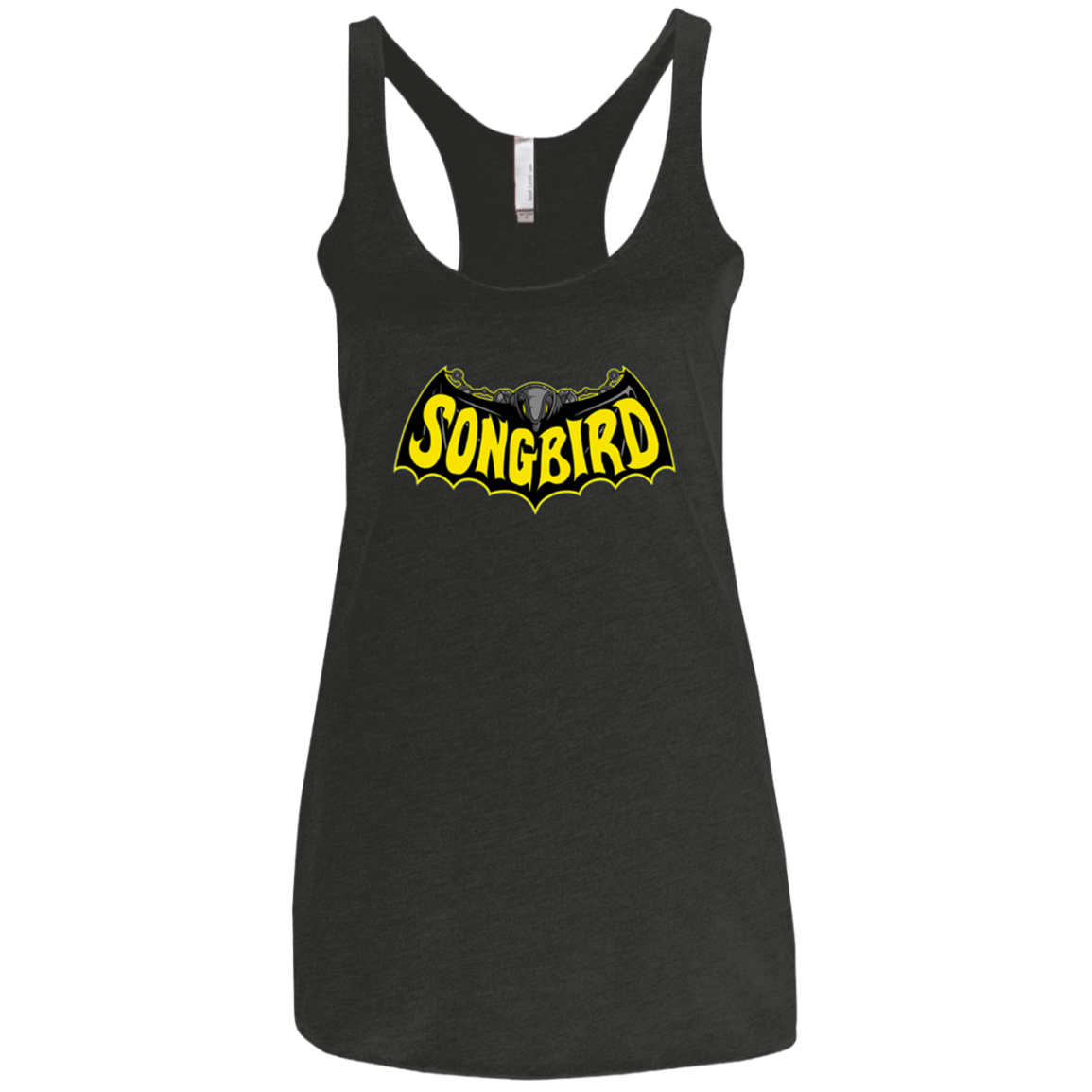 T-Shirts Vintage Black / X-Small SONGBIRD Women's Triblend Racerback Tank