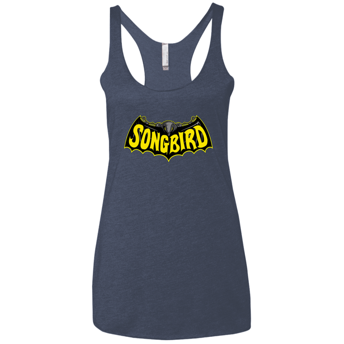 T-Shirts Vintage Navy / X-Small SONGBIRD Women's Triblend Racerback Tank