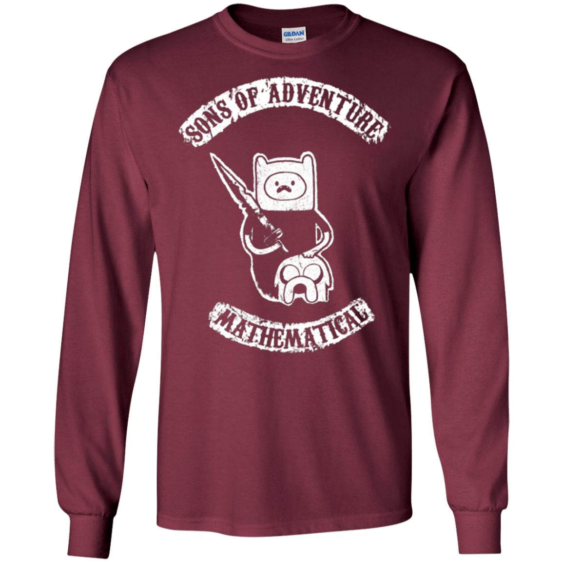 T-Shirts Maroon / S Sons of Adventure Men's Long Sleeve T-Shirt