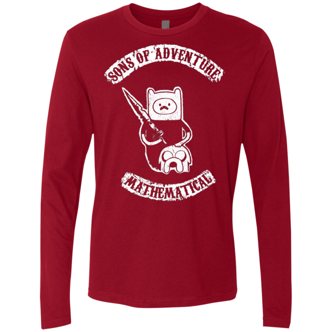 T-Shirts Cardinal / S Sons of Adventure Men's Premium Long Sleeve