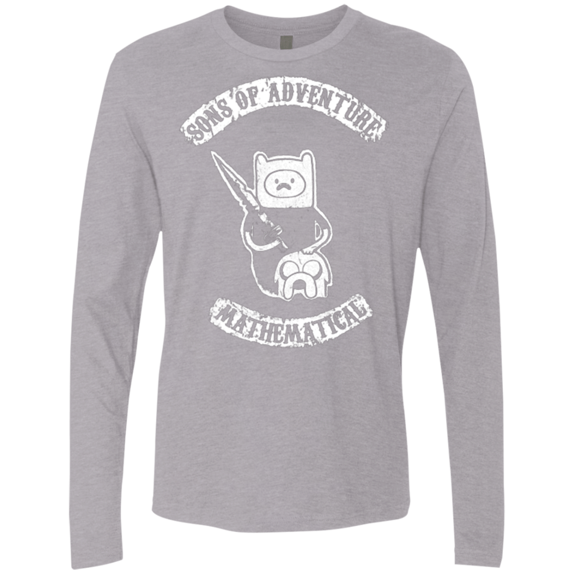 T-Shirts Heather Grey / S Sons of Adventure Men's Premium Long Sleeve