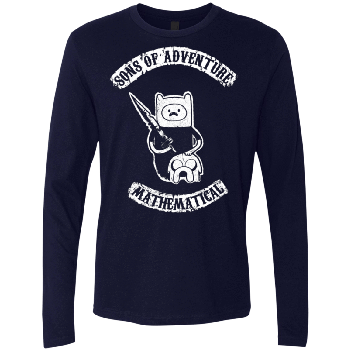 T-Shirts Midnight Navy / S Sons of Adventure Men's Premium Long Sleeve