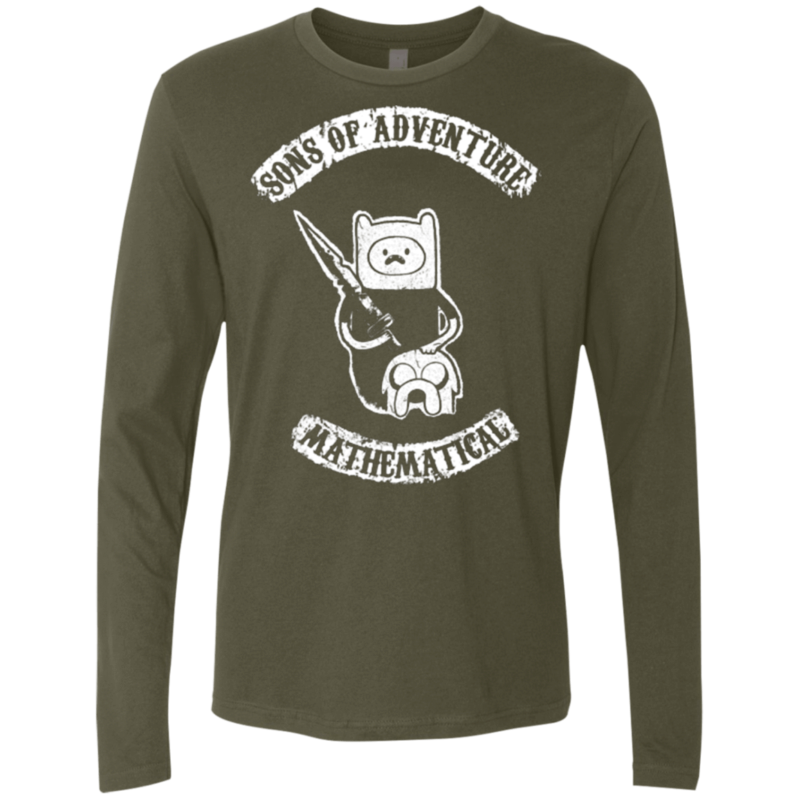 T-Shirts Military Green / S Sons of Adventure Men's Premium Long Sleeve