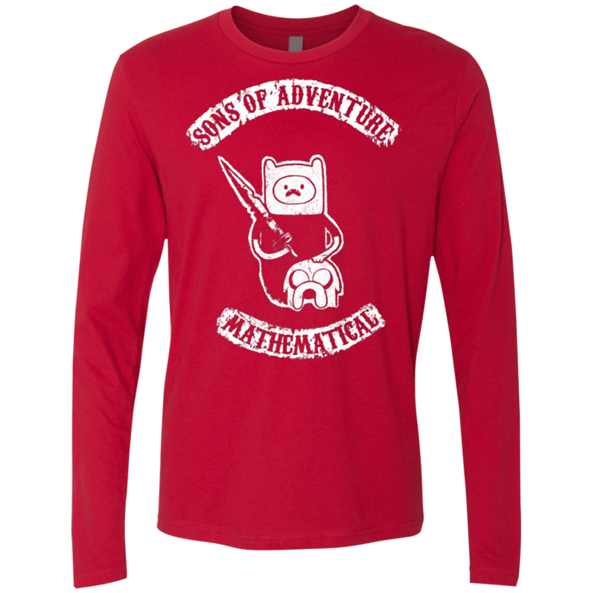 T-Shirts Red / S Sons of Adventure Men's Premium Long Sleeve