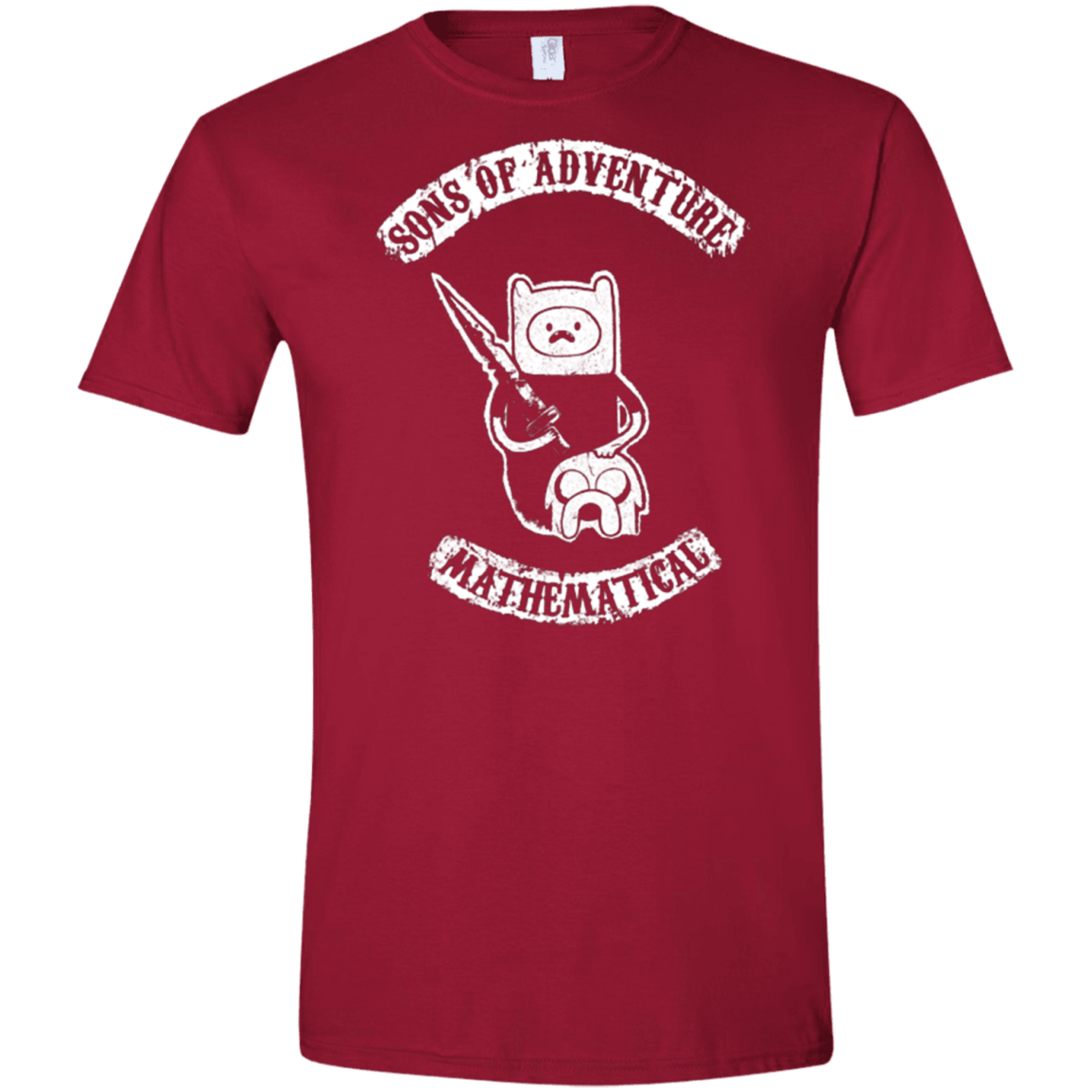 T-Shirts Cardinal Red / S Sons of Adventure Men's Semi-Fitted Softstyle