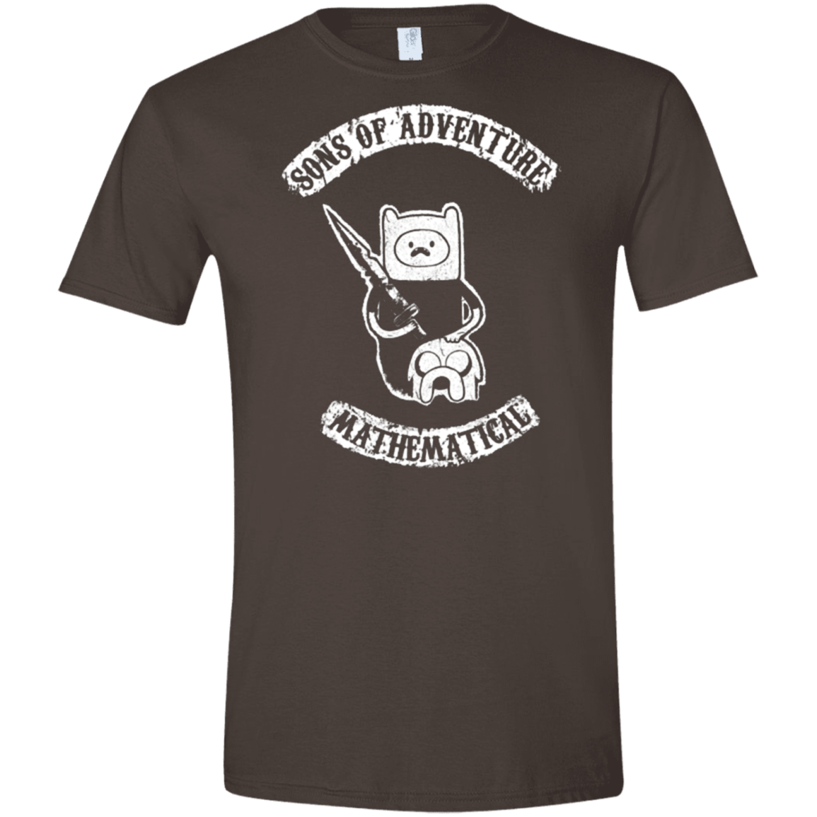 T-Shirts Dark Chocolate / S Sons of Adventure Men's Semi-Fitted Softstyle