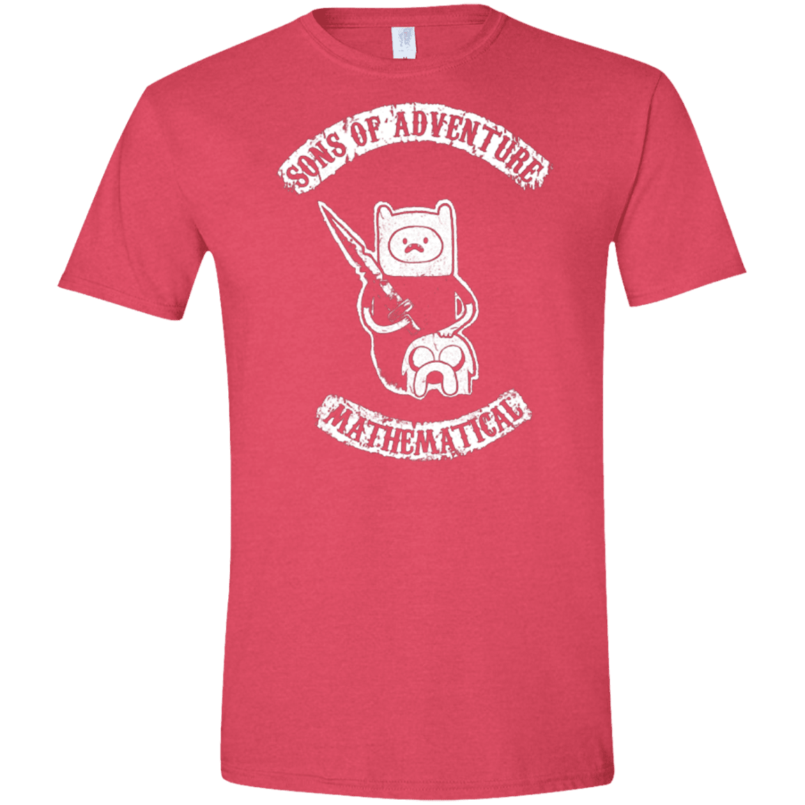 T-Shirts Heather Red / S Sons of Adventure Men's Semi-Fitted Softstyle