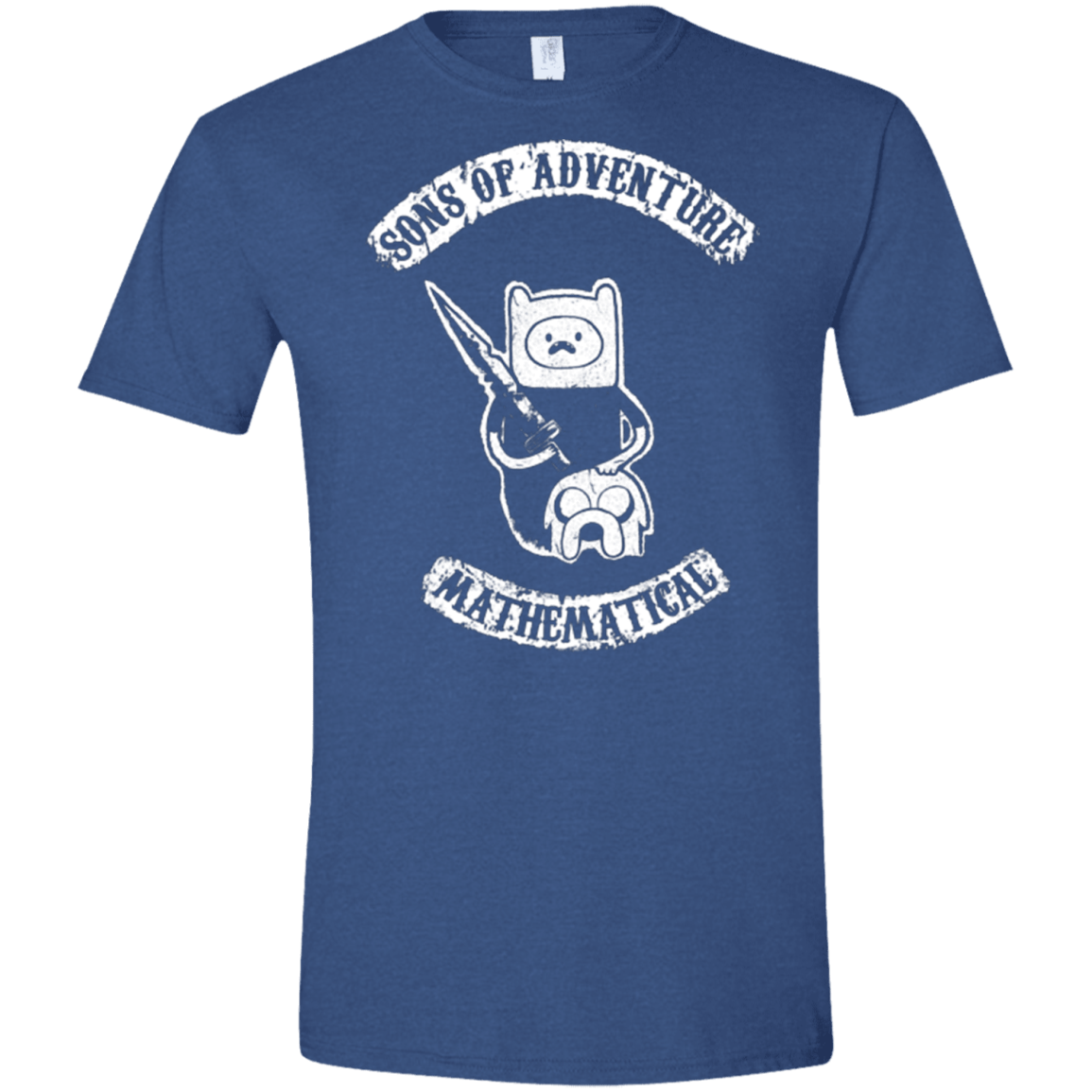 T-Shirts Heather Royal / X-Small Sons of Adventure Men's Semi-Fitted Softstyle